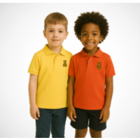 Classic Kids Polo Shirts – 100% Cotton Pique, Button Placket, Durable, Colorfast, Lightweight, School and Casual Wear, Sizes 2T to 16Y, Multiple Colors, Unisex Design